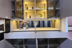 Build-in-display-shoe-storage-cabinet-led-mirror-glass-door1