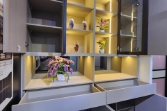 Build-in-display-shoe-storage-cabinet-led-mirror-glass-door3